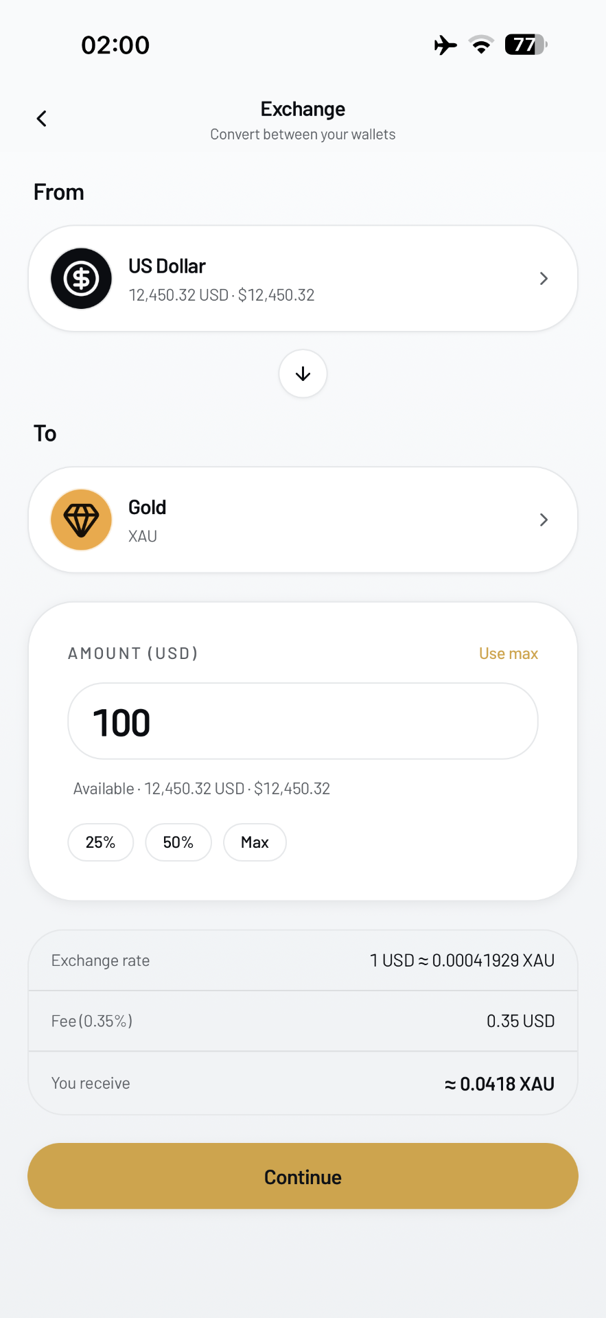 AVIN currency exchange